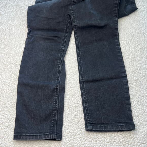 Crown and Ivey Skinny Black Jeans 10 R - Picture 6 of 8